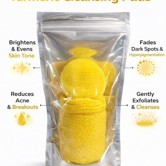 Kojic Acid Turmeric Pads Skin Brightening, Fades Dark Spots